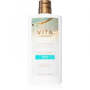 Image de Vita Liberata Tanning Mousse Clear mousse auto-bronzante corps teinte Medium 200 ml