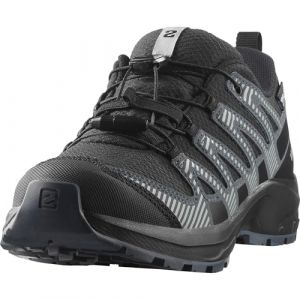 Salomon Chaussures XA Pro V8 Waterproof noir gris enfant - 32