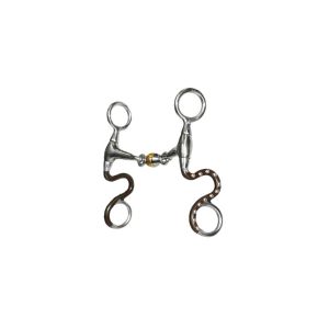 Mors western snaffle pour cheval Metalab Antique Shot S