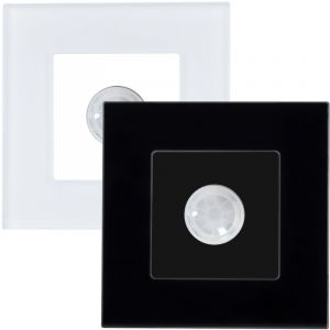 TechBrey Détecteur de Présence IR avec Cadre PC Modern Blanc