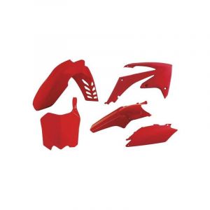 R-Tech Kit plastique RTech Honda CRF 250R 11-13 rouge (rouge CR)