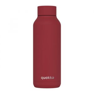 Quokka Bouteille isotherme en acier inoxydable 510 ml (rouge brique réfractaire) Solid