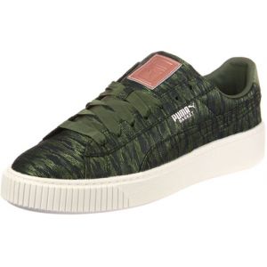 Puma Basket Platform VR, Sneakers Basses Femme, Vert (Olive Night-Olive Night), 39 EU