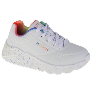 Skechers Uno Lite Rainbow Speck, Basket, Blanc, 33 EU