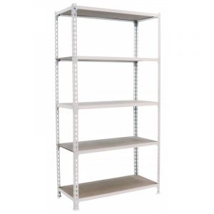 Étagère métallique blanche 5 niveaux Maderclick mini SimonRack