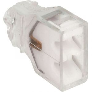 Lot de 100 connecteurs transparents 2P (70052)