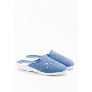 DAMART Mules en éponge - Bleu