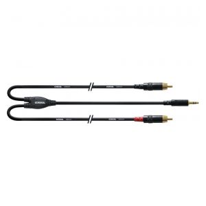 Image de Cordial CABLE Y BRETELLE MINIJACK/2 RCA LONGS 6 M