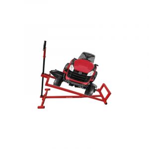 Cric l&egrave;ve tracteur tondeuse 400 kg - commande m&eacute;canique - hauteur de levage 600 mm MW Tools HBG400