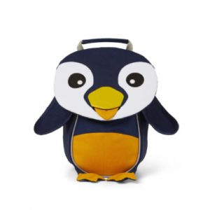 Affenzahn Petit sac à dos enfant 1 à 3 ans en bouteilles recyclées pingouin bleu