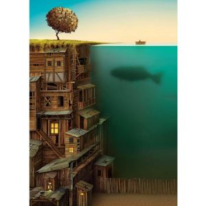 KS Games Puzzle 500 pièces : La vie sous terre