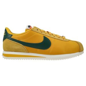 Nike Cortez Femmes, Jaune Vert, Chaussures De Mode - 36 1/2