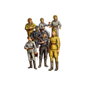 HobbyBoss Figurines Russian Tank Crew - 1/35 - Figurine