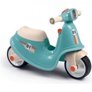 Smoby Porteur Trotteur Scooter Pour Bébé de 18 mois Coffre a jouets sous le siege B