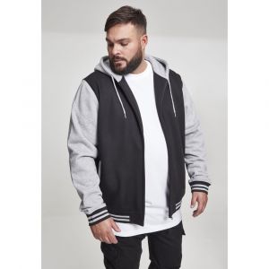 Urban classics Sweat teddy zipp capuche