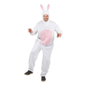 Ruedelafete D&eacute;guisement de Lapin blanc adulte taille S/M