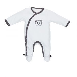 Sauthon Chao Chao Pyjama en velours - Blanc - Naissance