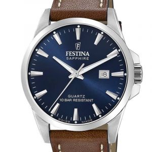 Festina Homme Swiss Made F20025/3 Verre Saphir