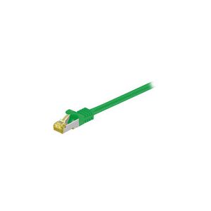 Image de Cordon RJ45 catégorie 7 S/FTP 25 m (Vert)