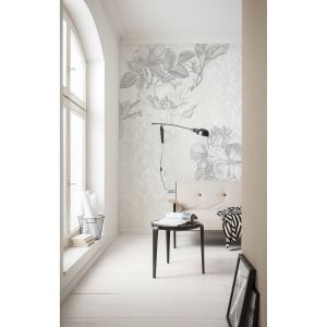Komar Papier peint intissé Baroque Grey