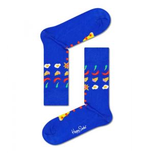 Happy socks 2-Pack Friday Night Socks Gift Set, color&eacute;s et amusants, Chaussettes pour homme et femme, Noir 2 paires (36-40)