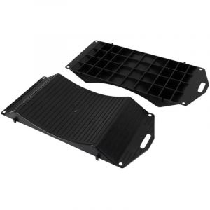 Relaxdays Protecteurs de pneus contre les d&eacute;formations, lot de 2, 10-20 pouces, noir