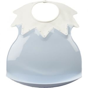 Thermobaby Bavoir arlequin - Fleur bleue