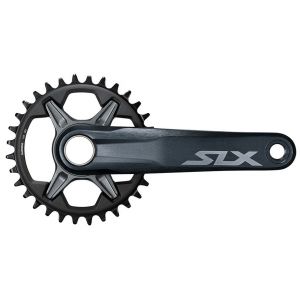 Image de Shimano SLX FC-M7100-1 Pédalier 12 vitesses sans plateau, noir 170mm Pédaliers