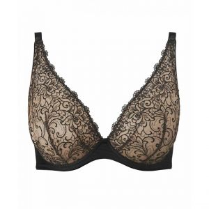Aubade Soutien-gorge plongeant armatures - Noir - Couleur Noir - Taille 85E