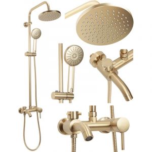 Réa Kit de douche luis brush gold