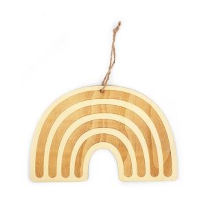 Graine Créative Suspension arc-en-ciel en bois - 25 x 16 cm