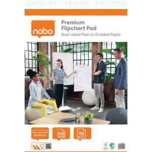 Nobo Bloc De 50 Feuilles Pour Paper Board - 60x89 Cm - 90g