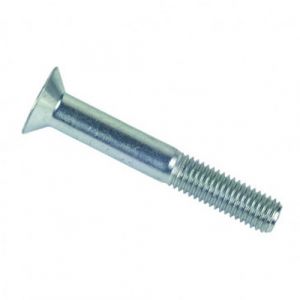 Vis &agrave; m&eacute;taux t&ecirc;te frais&eacute;e hexagonale creuse classe 10.9 DIN 7991 zingu&eacute;e 6X80 bo&icirc;te de 100 FHC6X80ZING