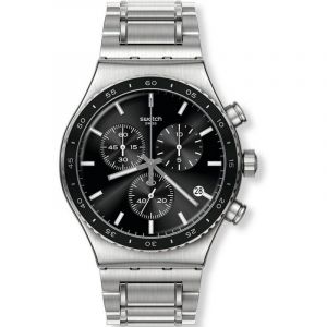 Swatch Orologio CARBONIUM DREAM Originals Irony Chrono 43mm YVS495G