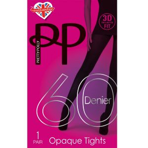 Image de Collant opaque Pretty Polly PREMIUM OPAQUES noir