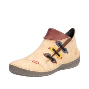 Rieker Femme 72581 Bottines, Beige, 37 EU