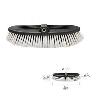 Wolfpack 8150510 Brosse de Lavage Professionnelle pour camions, 330 x 75 cm Filetage 1/2"