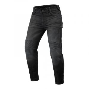 Rev it Jean REV'IT Moto 2 TF Gris Fonc&eacute; D&eacute;lav&eacute; L34 - Taille 36 (us)