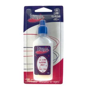Diam's Colle pour miroir + cabochon en verre - Tube de 20ml