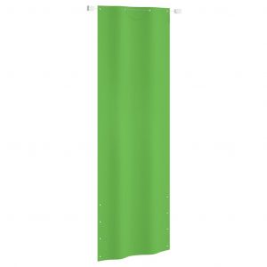 Image de VidaXL Écran de balcon Vert clair 80x240 cm Tissu Oxford