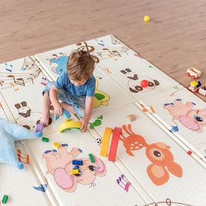 Ataa - Tapis de jeu pour bébés 180x200x1.5cm: Babyzoo