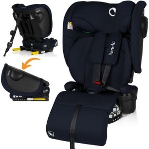 LIONELO NELLY I-SIZE Siège auto pliable avec ISOFIX pour enfants 76-150 cm (15 mois - 12 ans) Contraire de marche et arrière, sangle TT, protection latérale, réglage de l'appuie-tête et du dossier