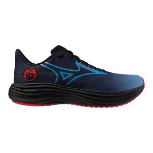 Mizuno Wave Rider 29 Amsterdam Chaussure De Running Sans Stabilisateurs - Noir, Pointure 46.5