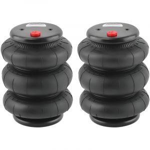 Maxpeedingrods - Paire Suspension pneumatique Standard 2600 lbs 1/2-14NPT Single Port Sac triple