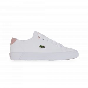 Image de Lacoste Chaussures sport bandes et lacets Rose - Taille 37