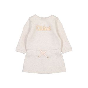 Image de Chlo&eacute; Robe en coton biologique Rose Kids