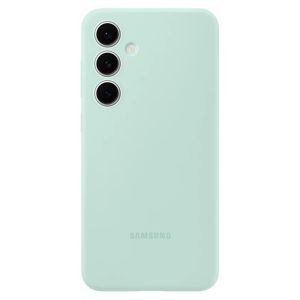 Samsung Coque Silicone pour Galaxy S24 FE - Vert d''eau