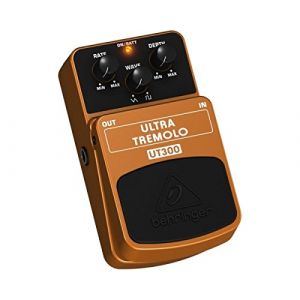 Behringer UT300 Ultra Tremolo Pédale d`effet Orange - ULTRA TREMOLO UT300