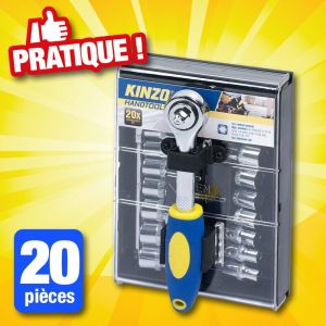 Outiror Lot de douilles et embouts Kinzo