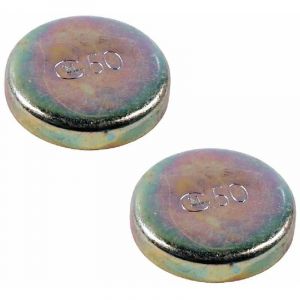 Cyclingcolors 2X Pastille de sablage déssablage Anti Gel Moteur 25,4mm Tracteur Voiture Camion Bouchon Fermeture Capuchon